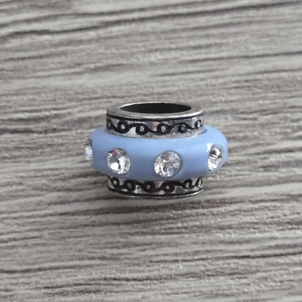 Brighton Blue/Crystal BEAD